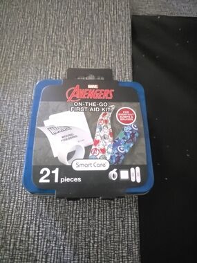 Marvel Avengers On-The-Go First Aid Kit - Blue Case